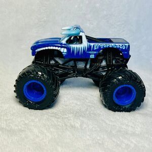 Monster Jam Hot Wheels Truck Diecast El Toro Loco Fire and Ice 1:64 Rare…